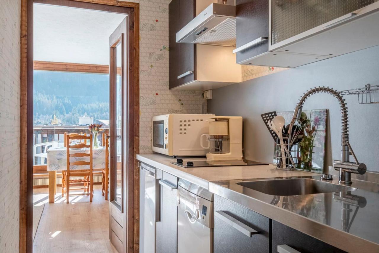 Nice Studio With Balcony In Chamonix Esterno foto